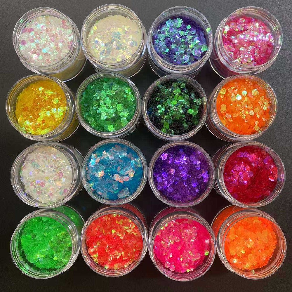 Non-Toxic Solvent Resistant Glitter Powder