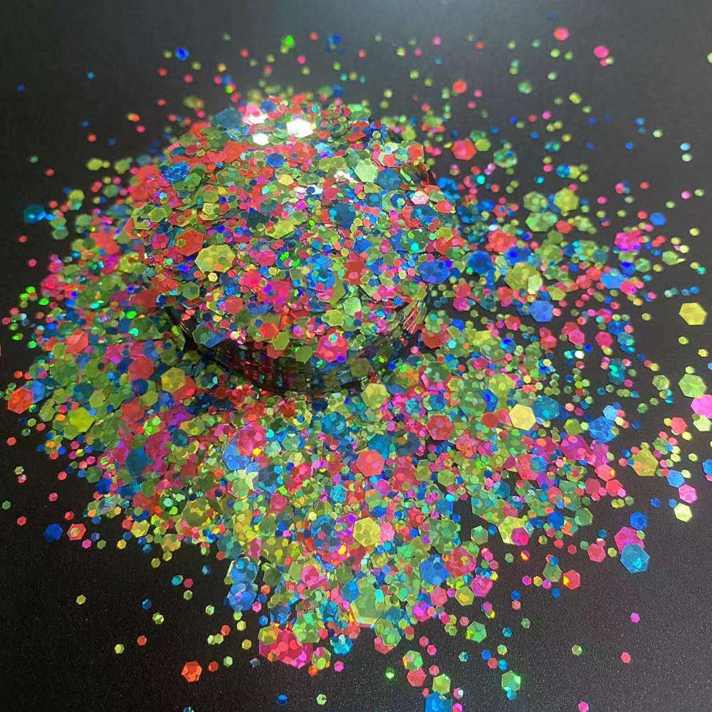 Solvent-Resistant Glitter Powder